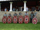 Hechingen-  Die Römergruppe Numerus Brittonum präsentierte sich am 18. und 19. August mit ihren vielfältigen Tätigkeiten und umfangreichen Demonstrationen in der Römervilla.